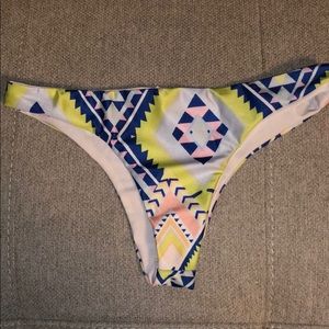 Thong swim bottom